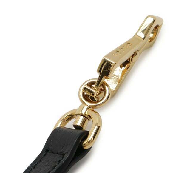 GUCCI Ophidia Small Bucket Bag, Handbag, Shoulder Web Line Leather, Black, 71... - Picture 7 of 10